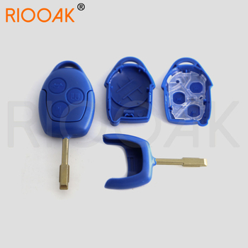 Plavi Ford Quanshun Mk7 daljinski ključ - 433MHz, čip 4D63, 6C1T-15K601-AG