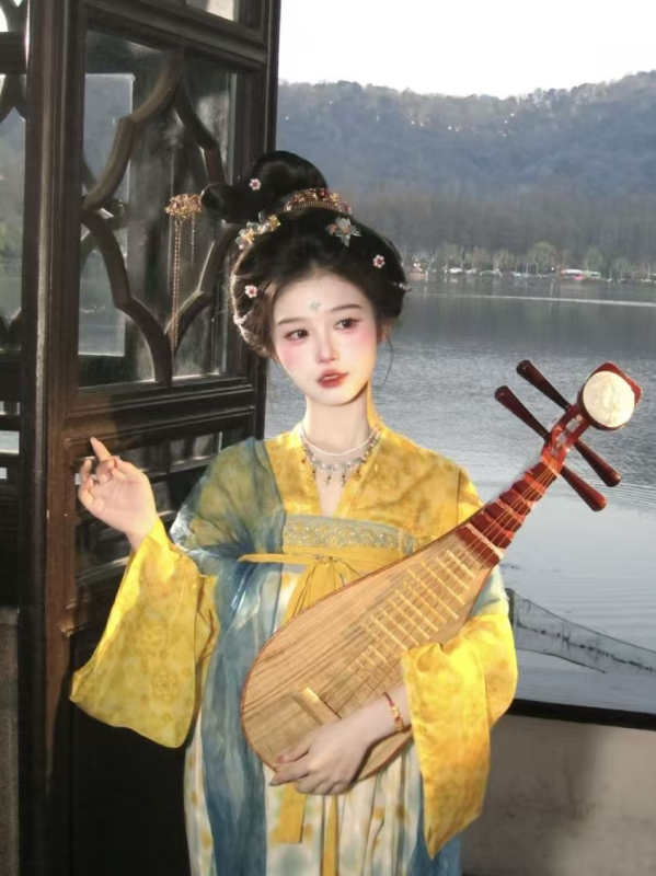 Nova Hanfu Laurel – restauracija dinastije Tang, suknja do prsa, ženski ljetni komplet, svakodnevni vilinski stil, influencer izgled