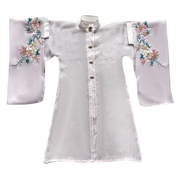 Nova Hanfu za odrasle žene s cvjetnim vezom, Hanfu s oblačnim ramenima, Hanfu s uspravnim ovratnikom u Ming stilu, Mamian suknja u Ming stilu, za proljeće i jesen