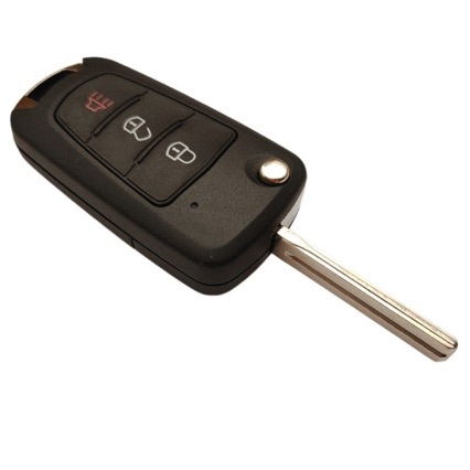 Sklopivi kućni omotač za daljinski ključ s 3 tipke, kompatibilno s Great Wall Haval C30, H5, H6, Tengyi M4