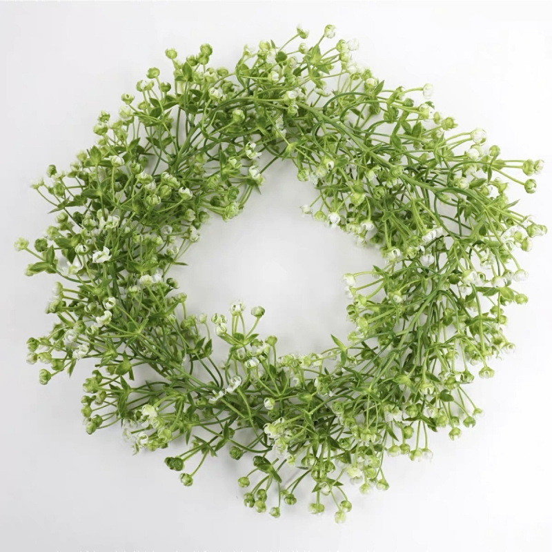 Изкуствени декоративни лози и цветя Baby's Breath за дневна стая, таванни висящи лози от пластмаса