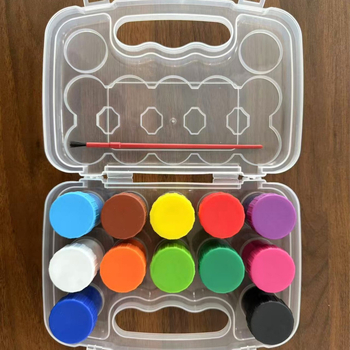12 boja prijenosni set akvarela u kovčegu za DIY crtanje djece