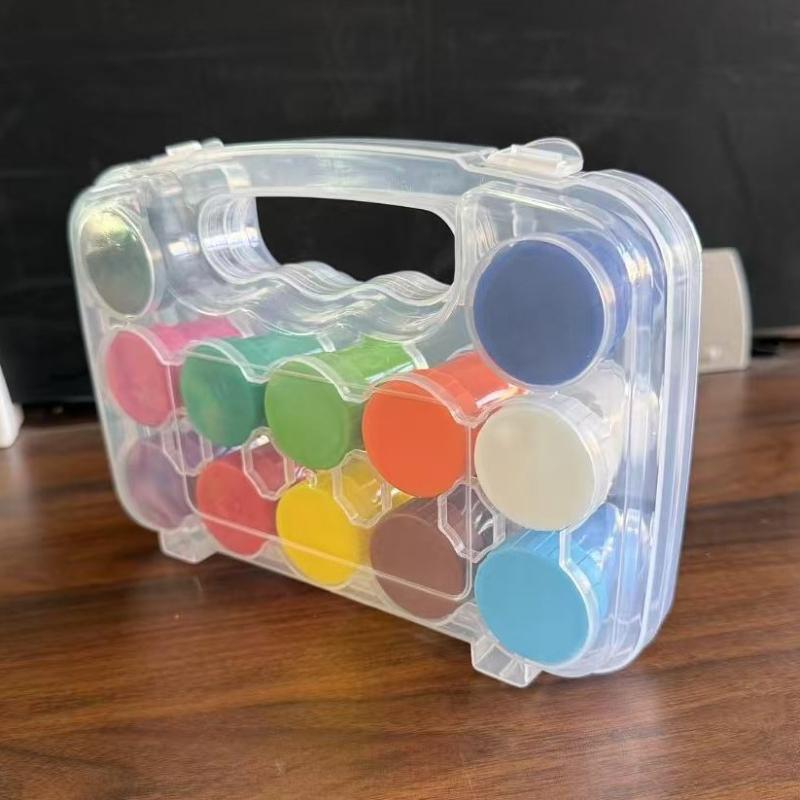 12 boja prijenosni set akvarela u kovčegu za DIY crtanje djece