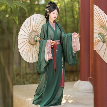 Nova Mengyu haljina u stilu Država koje su u ratu, restaurirana iz grobnice Ma Shan Chu, tradicionalni hanfu za odrasle s ravnim rukavima i dugim repom