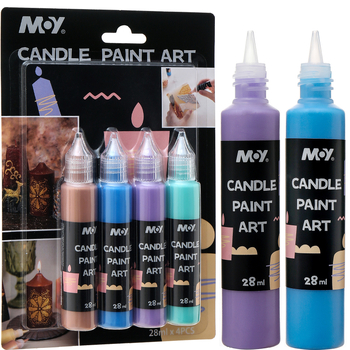 Pigmenti za crtanje svijeća za djecu DIY aromaterapija, perive, bez dima, 3D kontura i bojanje, dekoracije za zabavu