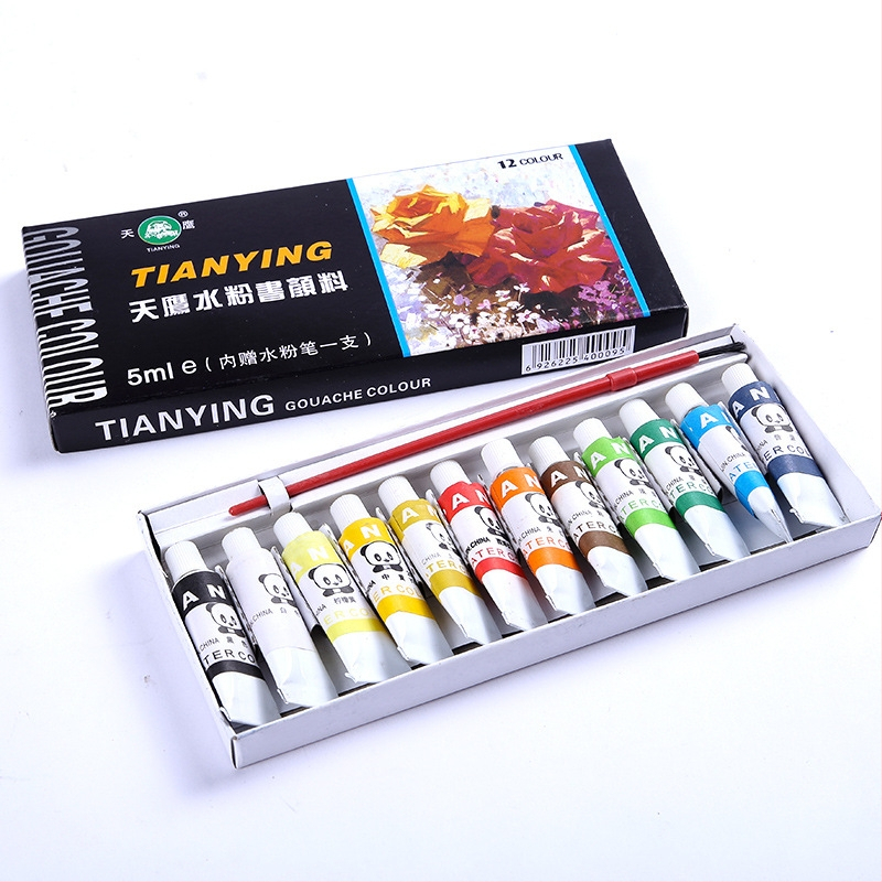 Set alata za gouache i akvarel za školsku umjetničku nastavu