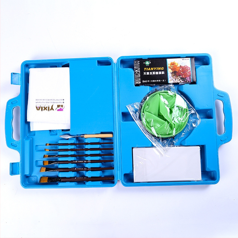 Set alata za gouache i akvarel za školsku umjetničku nastavu