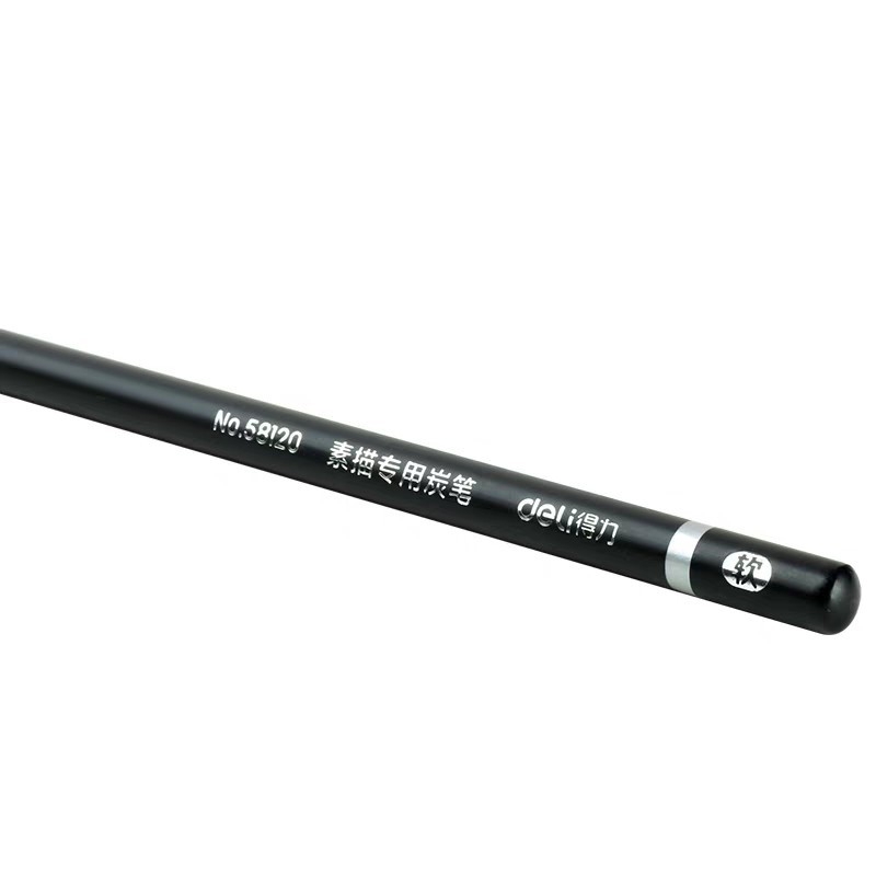 Deli 58120/58121/58122 Карбон молив за скици – мек, среден, твърд