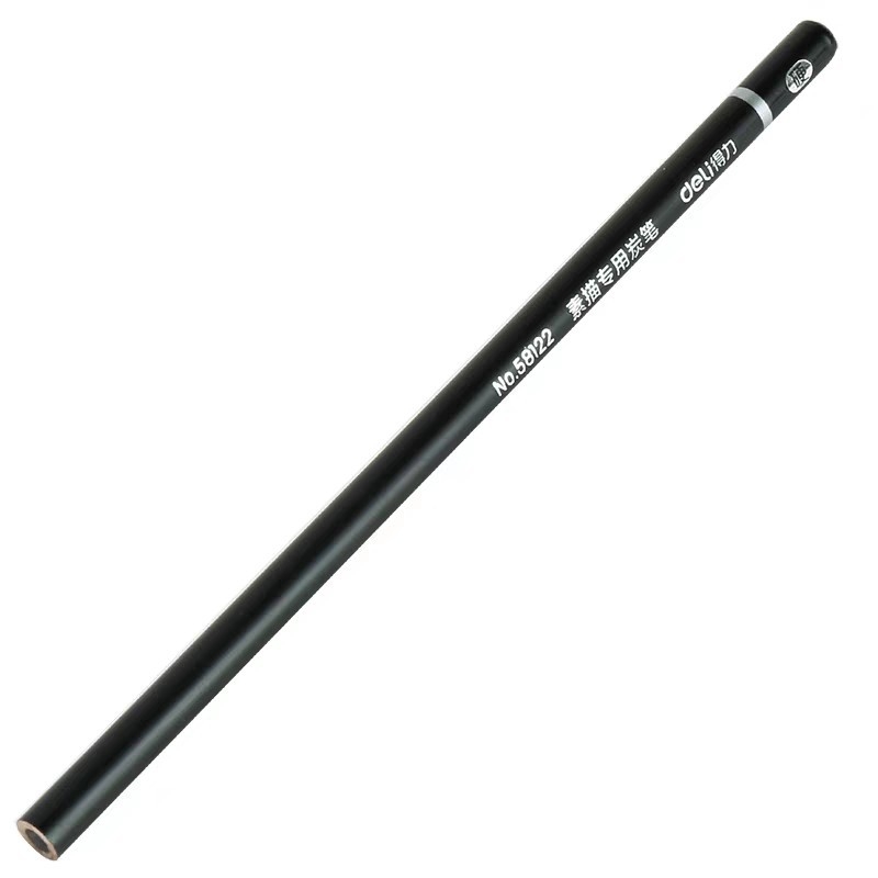Deli 58120/58121/58122 Карбон молив за скици – мек, среден, твърд