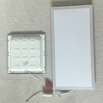 LED плоска таванна панелна светлина 600x600, висока яркост, алуминиев таванен панел за офис
