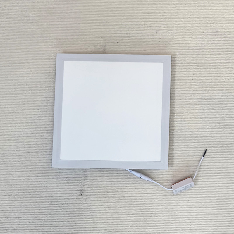 LED плоска таванна панелна светлина 600x600, висока яркост, алуминиев таванен панел за офис