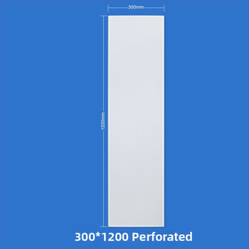 Integrovaný panel stropu z hliníka 300×1200 matná biela, laminovaný povrch, 30×120 pre chodby nemocníc a kancelárií