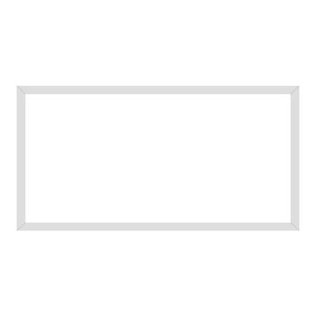 Triac тиристор 110V интегриран таванен LED панел, 120×60 см, лека стоманена рамка и плоча минерална вата