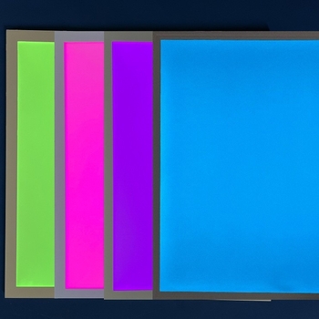 Персонализирана LED панел лампа 595x595, RGB-CCT регулируема, за офисен таван, висока яркост