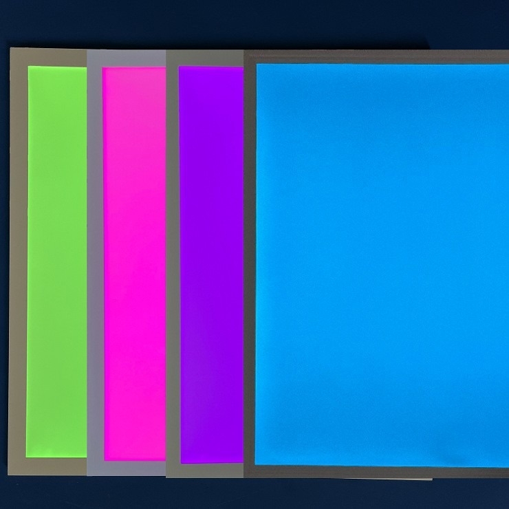 Персонализирана LED панел лампа 595x595, RGB-CCT регулируема, за офисен таван, висока яркост