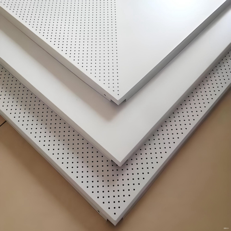 60×60 cm алуминиеви таванни плочи за плоски тавани, интегрирана таванна система, декор за болници и търговски центрове