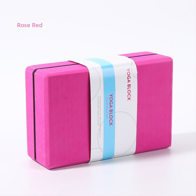EVA blok za jogu s težom 420 g, dvobojni, debeli 7,5 cm, protuklizni