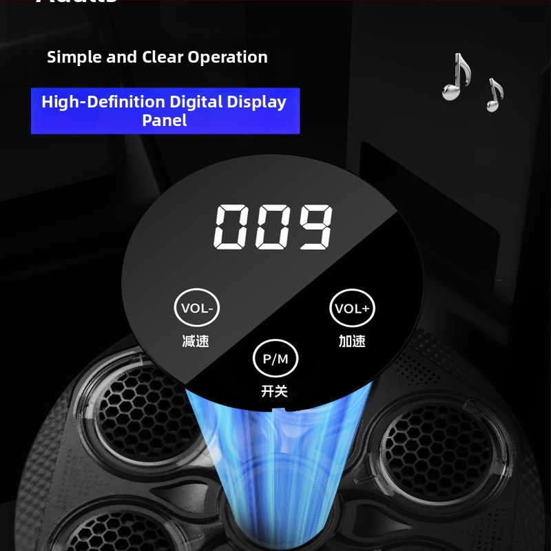 Bluetooth inteligentan boksački trener s glazbom — zidni cilj za odrasle i djecu