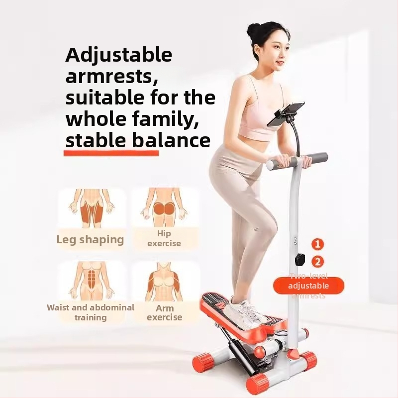 Hydraulický stepper pre domáce použitie, tichý kompaktný stroj na formovanie nô, fitness vybavenie