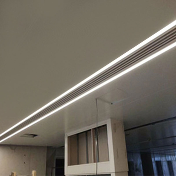 Декоративна LED лента с въздушен отвор, черна решетка за вентилация, персонализиран въздушен изход, безшумен