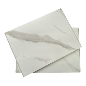 Панел за стена с каменно-моделен модел Fish Belly White, панел от Carbon Crystal Slate, Pandora дървен фурнир – фон за стена, имитация на мрамор