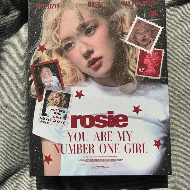 Личен фотоалбум Rose Park Chae Young, албум с четири квадрата за 3-инчови карти – колекция за спомен
