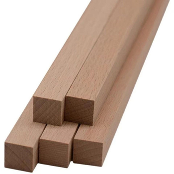 Ивици Beech Wood и дъски от твърдо дърво за DIY гравиране, суров дървен настолен плот, правоъгълни размери