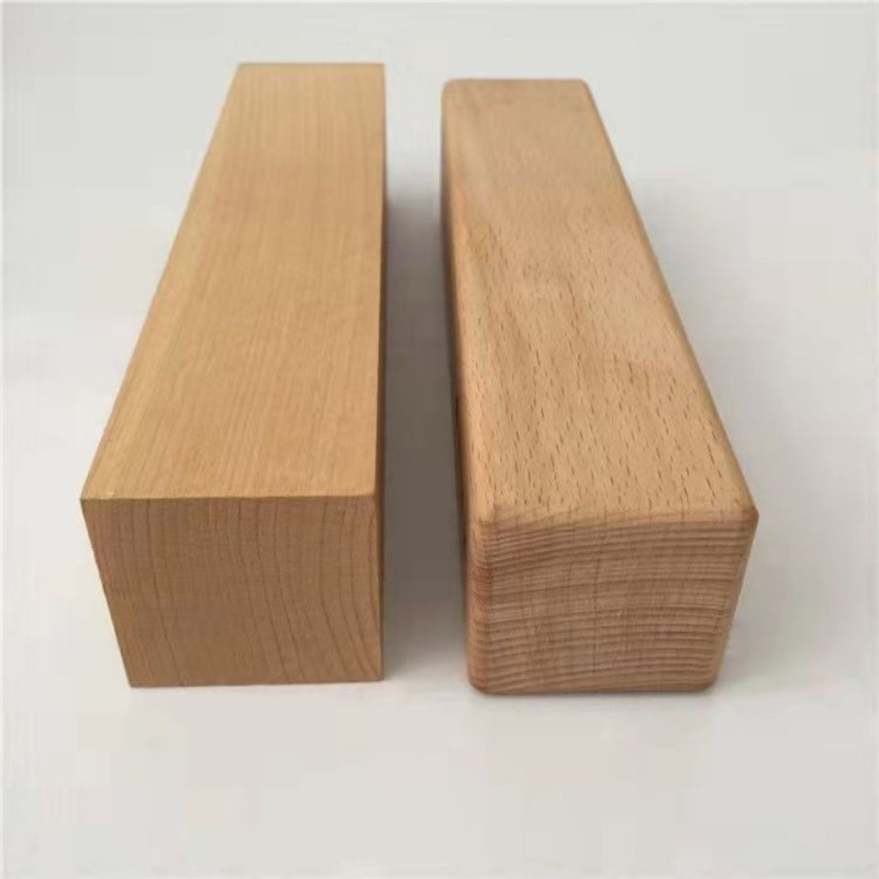 Ивици Beech Wood и дъски от твърдо дърво за DIY гравиране, суров дървен настолен плот, правоъгълни размери