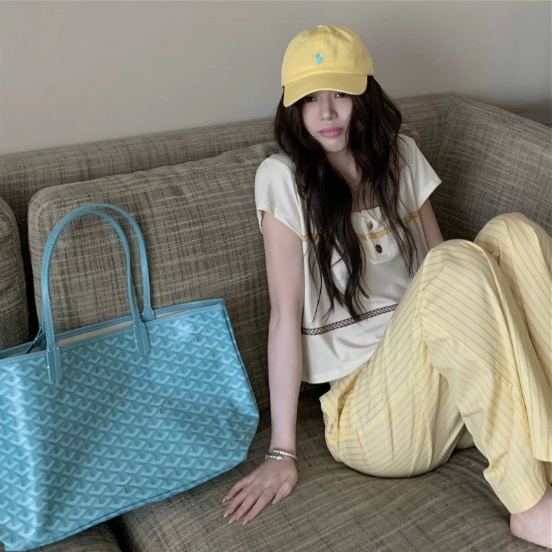 Dogtooth Goya 170. obljetnica, limitirano izdanje, velika kapaciteta tote torba u košarastilu, torba za mamu s printom Y