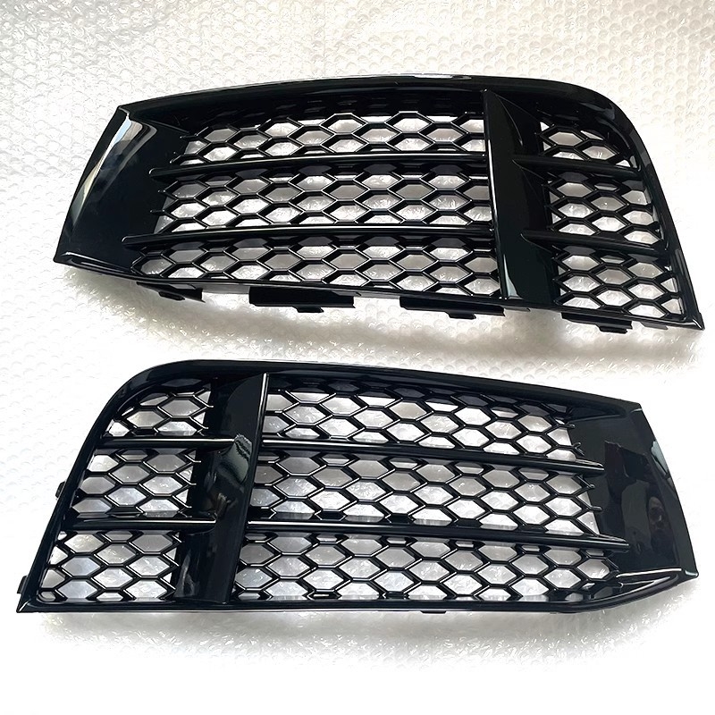 Okvir svjetla za maglu Audi RS5, kompatibilan s 08-16 A5/S5/RS5, sjajna crna obruba, dio 8T0807681