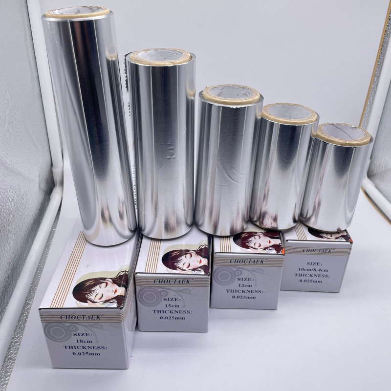 Aluminijska folija za kosu za pramenove i bojanje, za salonsku upotrebu
