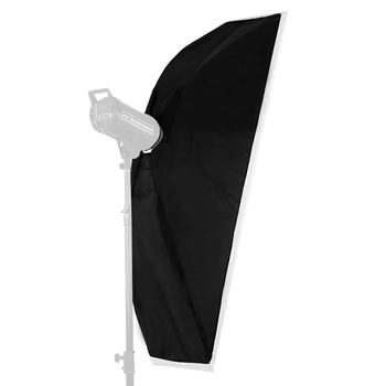 Minrui softbox metalic, 30×120 cm, pentru iluminat de studio și video