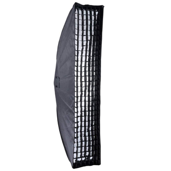 Minrui softbox metalic, 30×120 cm, pentru iluminat de studio și video
