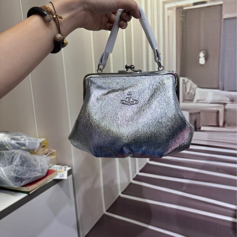 PU dumpling torba s teksturom lychee, crossbody s lancem, mala svakodnevna torba