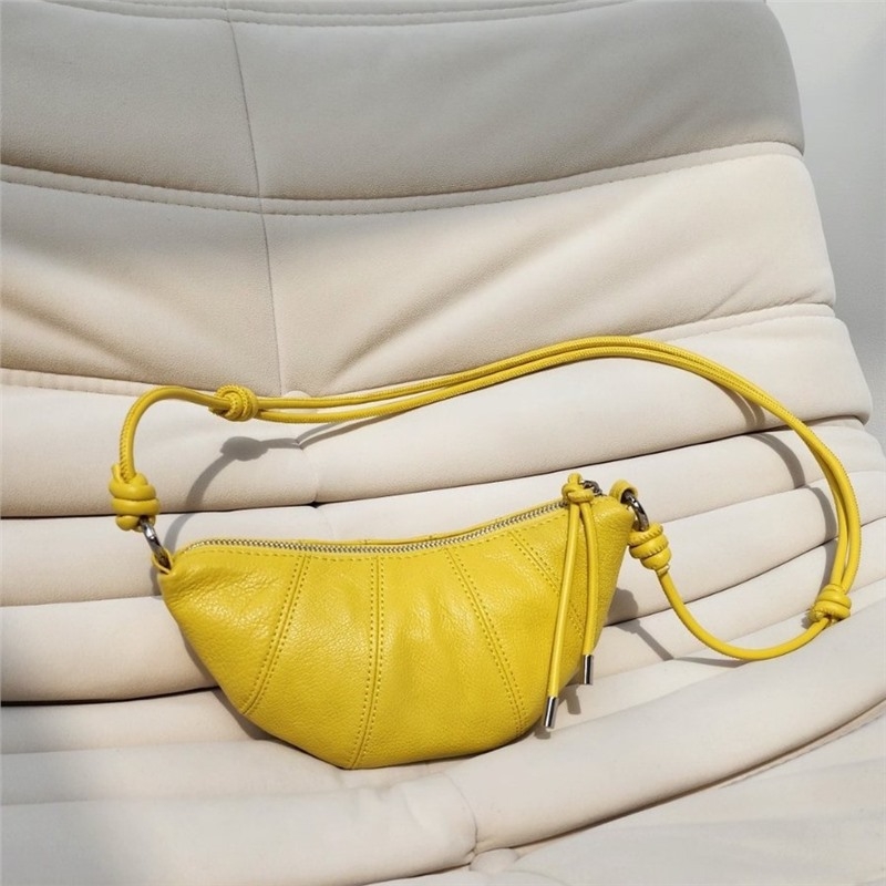 Dumpling torba za žene, mini crossbody od PU, zatvarač, ljetni 2025 dizajn