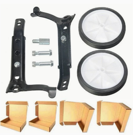 Roți de sprijin pentru bicicletă, MTB, dimensiuni 16–22 inch