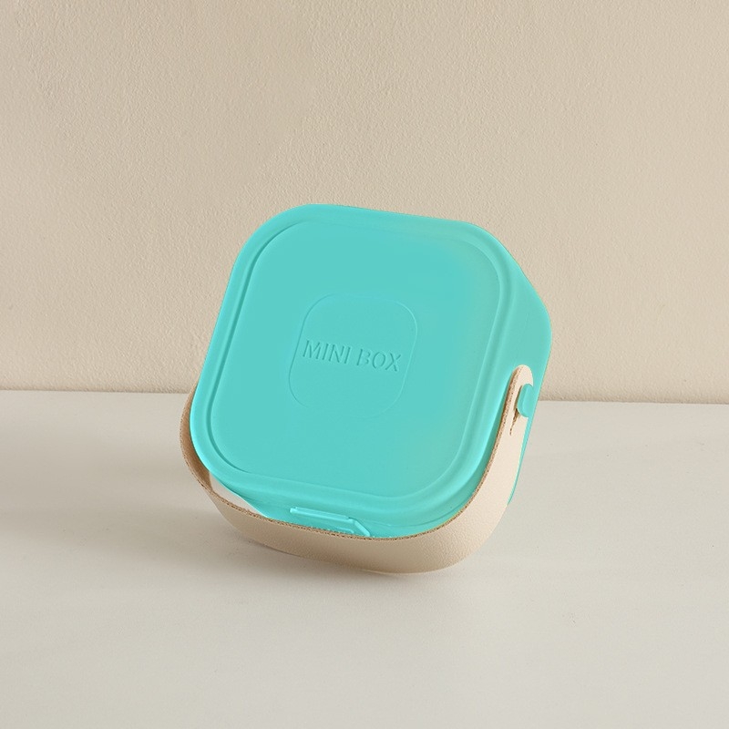 Candy boje kutijica za nakit, prijenosna i elegantna, japanskog stila, za naušnice, prstenje i ogrlice, dimenzije 10×10×5 cm, od plastike