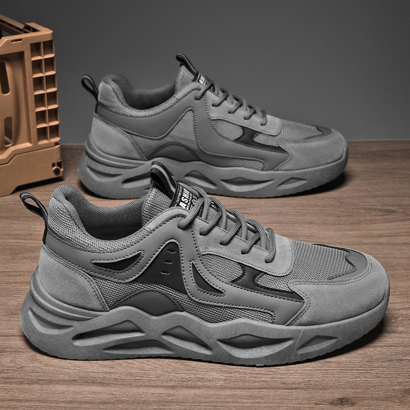 Muške mrežaste sportske tenisice, trend 2025, dad sneakers s debelom potplatom, prozračne i udobne za proljeće