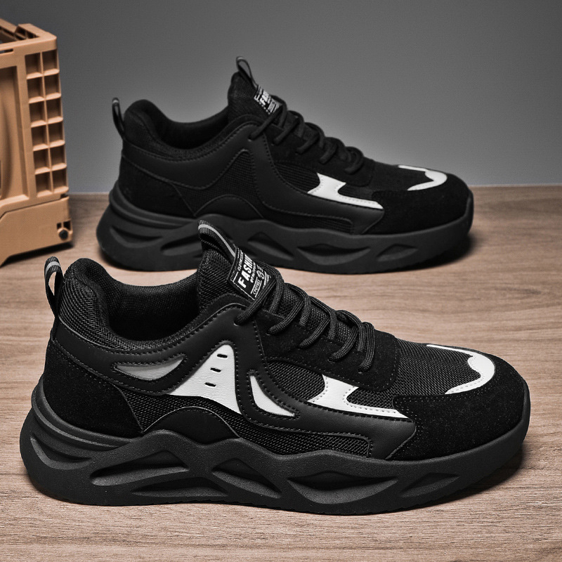Muške mrežaste sportske tenisice, trend 2025, dad sneakers s debelom potplatom, prozračne i udobne za proljeće