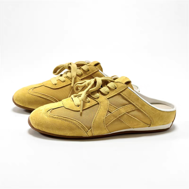 Ženske Baotou slip-on papuče bez pete – ljeto 2025, ravne papuče