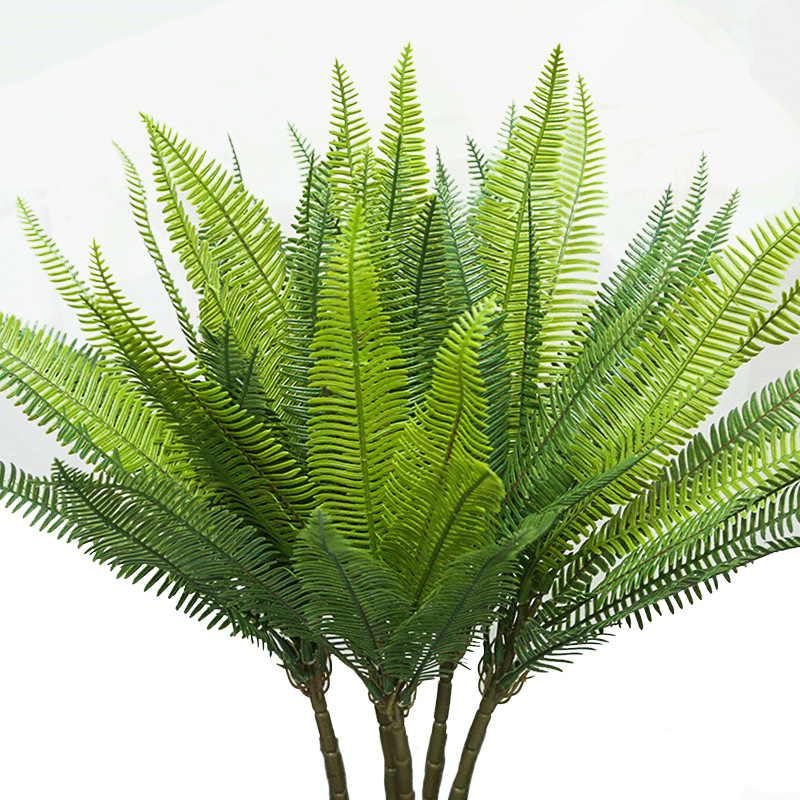 Изкуствени папрати с Persian листа и Asparagus fern за стенно декориране, градински ландшафт и домашно сватбено оформление