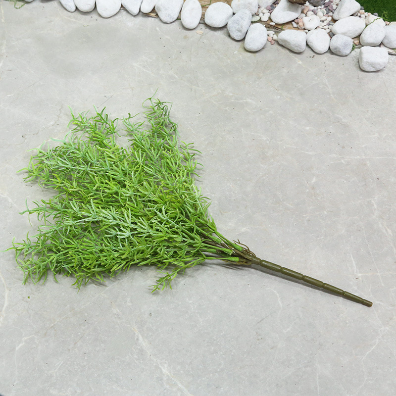 Изкуствени папрати с Persian листа и Asparagus fern за стенно декориране, градински ландшафт и домашно сватбено оформление