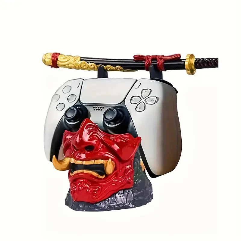 Стойка за контролери God of War – креативен настолен декор за PS5 и Xbox контролери