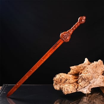 Thunderwood Taoist Sword – Peachwood and Jujube Wood, Big Dipper Stars, Tianshi Sword, Five Thunder Sword