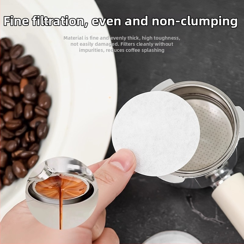Okrúhly kávový filtračný papier pre moka kávovar – sekundárny filter, 58 mm univerzálny