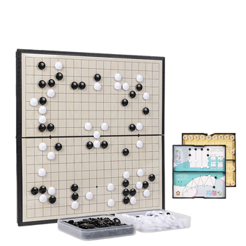 19-red Go magnetska Gomoku početni set za djecu s prijenosnom standardnom pločom i magnetskim figuricama