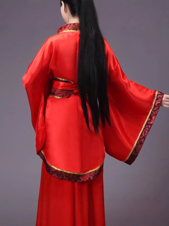 Ženski kostim Hanfu-Tang za izvedbu, suknja s dvostrukim zakrivljenim rubom, vilinski stil
