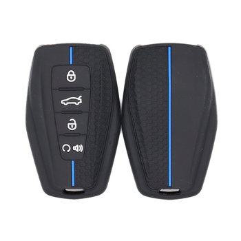 Geely Emgrand GS, Boyue GL, Haoyue EV i Vision X6/X3/X1 silikonska futrola za ključ s hexagonalnim uzorkom
