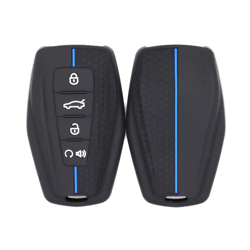 Geely Emgrand GS, Boyue GL, Haoyue EV i Vision X6/X3/X1 silikonska futrola za ključ s hexagonalnim uzorkom