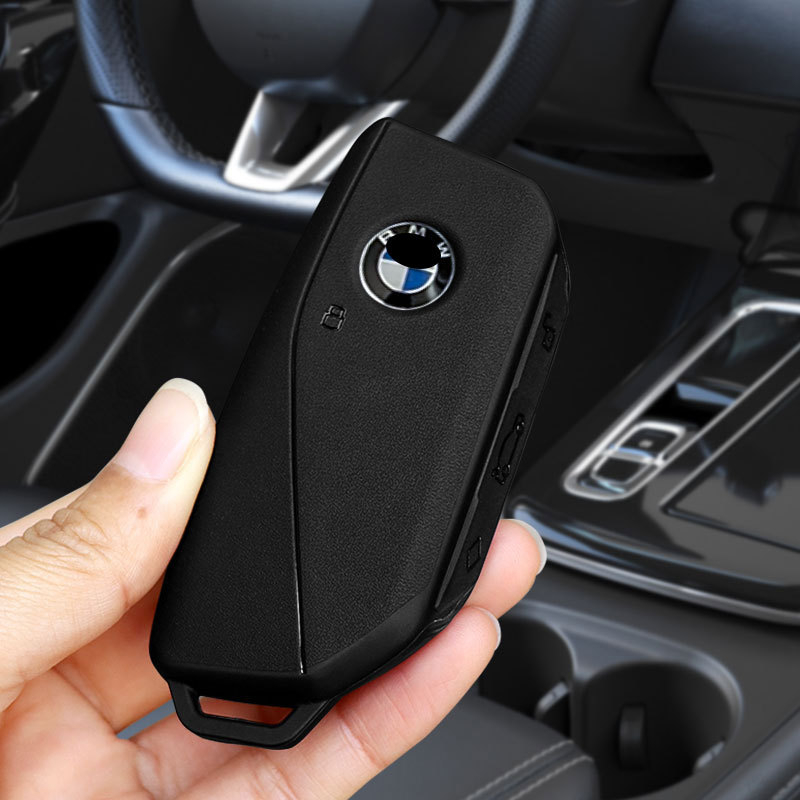 TPU futrola za ključ BMW, kompatibilna s X1, X7, Serija 7, 735Li, iX, XM, X6 – jednostavan dizajn
